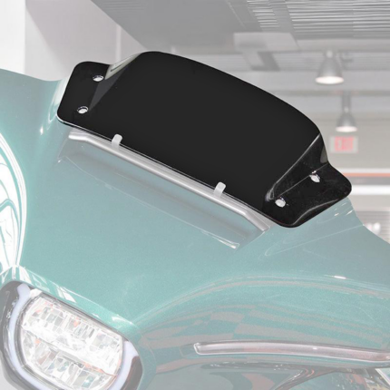 10" Repl. Windshield Black FLH23-Up