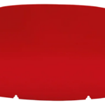 10" Repl. Windshield Red FLH23-Up,