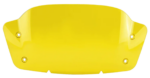 10" Repl. Windshield Yellow FLH23-Up,