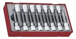 Teng Tools Ribe and Spline Socket Set: Premium Quality and Versatility for All Your Fastening Needs