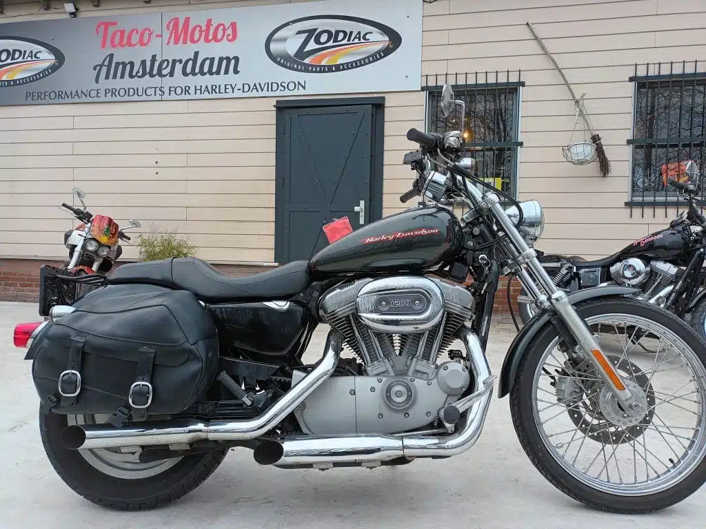 Harley davidson sportster xl 883c upgrade to 1200 ccm bj 2007