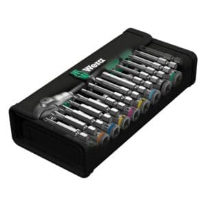 Wera Zyklop ratchet kit 28 pcs 1422 drive Metric sizes 2