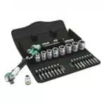 Wera Zyklop ratchet kit 29 pcs 3 822 drive US sizes