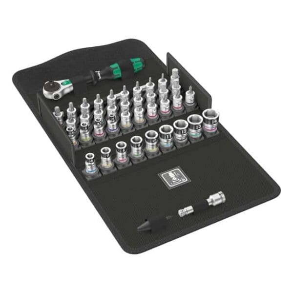 Wera Zyklop ratchet kit 42 pcs 1 422 drive Metric sizes