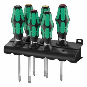 Wera screwdriver set 6 pcs Kraftform 300 plus