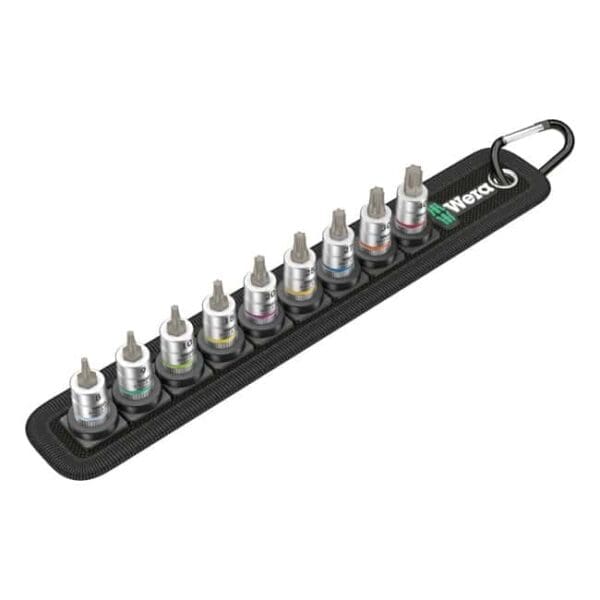 Wera socket belt with 1 422 drive Torx® socket bits