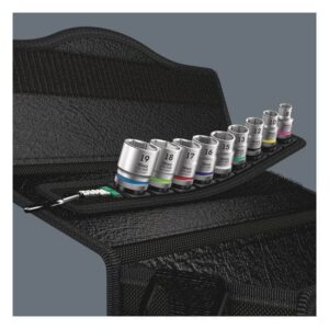 Wera socket belt with 3 822 drive hex sockets Metric 2