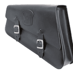 Black leather with matte buckles  removebg preview