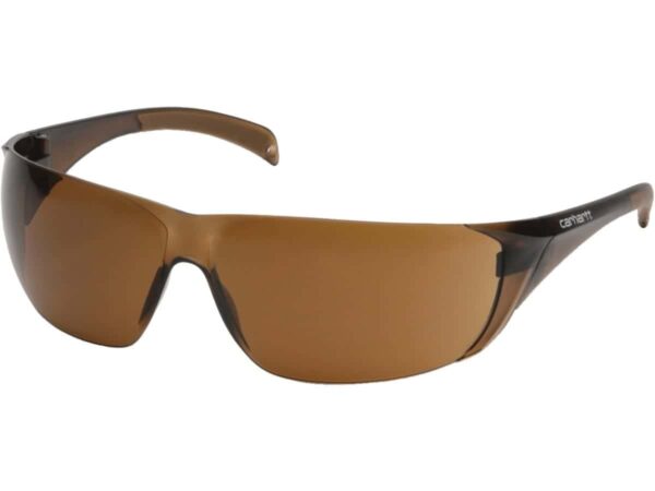 Frameless Lightweight Safety Glasses Brown