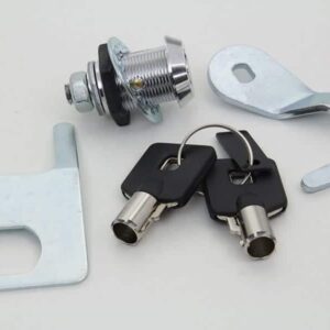 chrome saddlebag lock and key kit