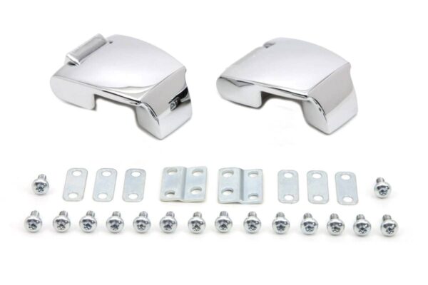 Chrome touring pack luggage hinge kit