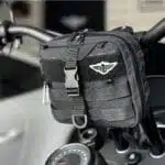 club style handlebar bag black