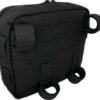 Club style handlebar bag black 3