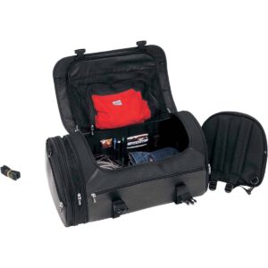 deluxe rack bag textile black 2