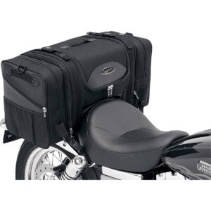 deluxe tail bag textile black