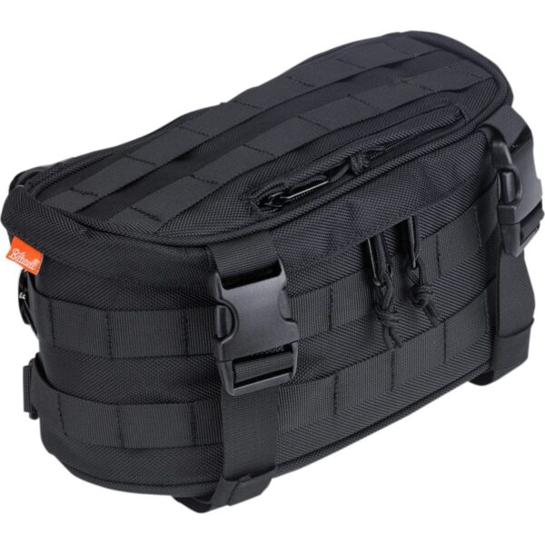 exfil 7 motorcycle fork bag black