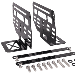 hard mount brackets for essential escape saddlebag