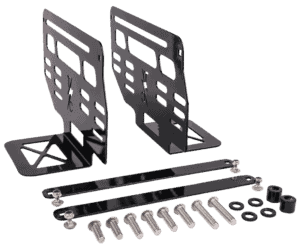 hard mount brackets for essential escape saddlebag