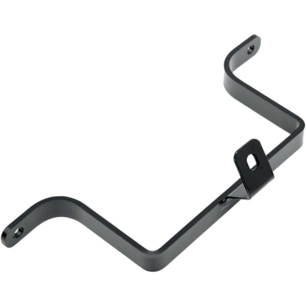 saddlebag to fender support bracket black