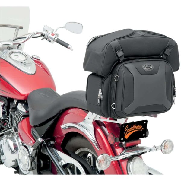 sissy bar and combo bag universal black 2