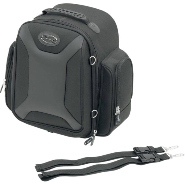 sissy bar bag universal black