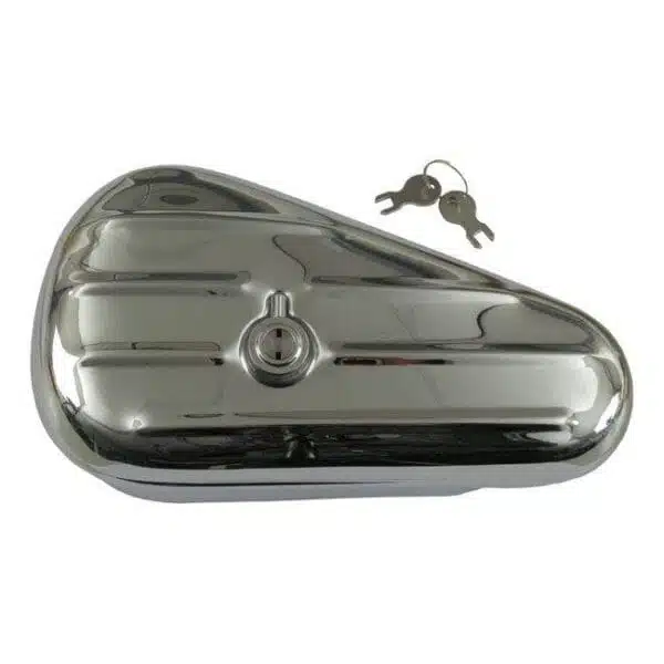 Teardrop tool box, chrome