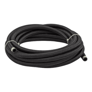 Braided hose 5 16   8mm  Black nylon removebg preview