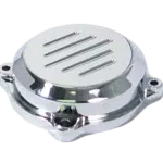 Carburetor Top cover Chrome with Grooves removebg preview