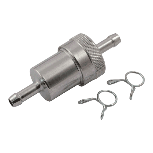 Chrome aluminum fuel filter  removebg preview