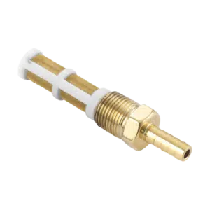K Tech brass 3 8  NPT custom fuel line fitting polished removebg preview