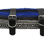 Mexican Serape Roll Up Blanket Blue  removebg preview