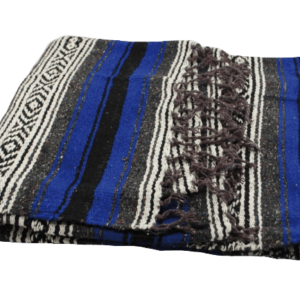 Mexican Serape Roll Up Blanket Blue  2 removebg preview