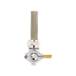 Petcock late OEM style right outlet chrome removebg preview