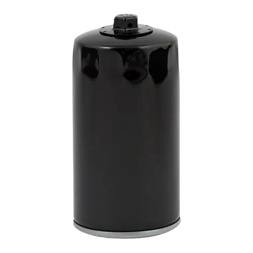 Dyna  spin on oil filter with top nut black removebg preview removebg preview
