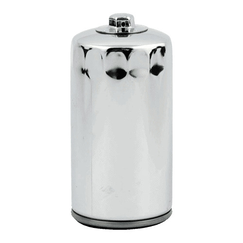 dyna  spin on oil filter with top nut Chrome removebg preview
