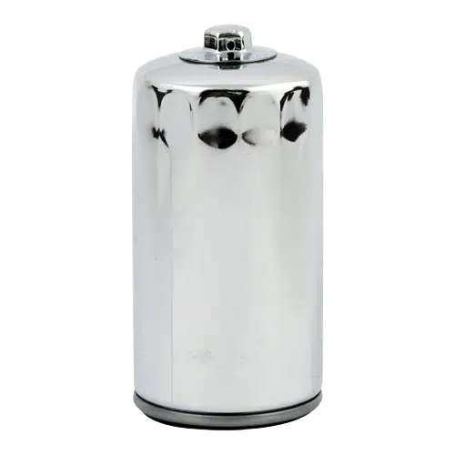 dyna  spin on oil filter with top nut Chrome removebg preview