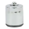 Spin on oil filter  with top nut chrome removebg preview