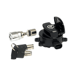 11 up ignition switch side hinge type with fork lock black