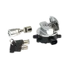 11 up ignition switch side hinge type with fork lock chrome