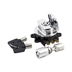 96 up ignition switch side hinge type chrome