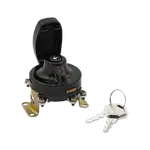 FL Style ignition switch 5 pole flat key black