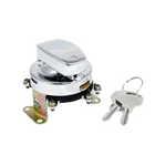 FL Style ignition switch 5 pole flat key chrome