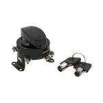 FL style ignition switch 5 pole round key black