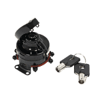 FL style ignition switch electronic Round key black