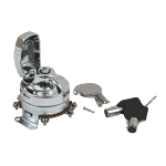 FL style ignition switch electronic Round key chrome