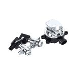 FLHR ignition switch and saddlebag lock kit Chrome