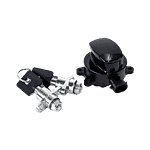 FLHR ignition switch and saddlebag lock kit black