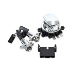 FLHR ignition switch saddlebag lock kit Chrome