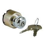 FX style ignition switch Thick flat key Chrome