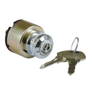 FX style ignition switch Thick flat key Chrome